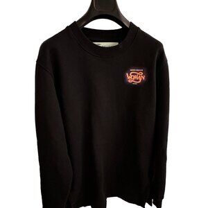 Vintage OFF-WHITE Draped Sweater "Modern Romance" Size M